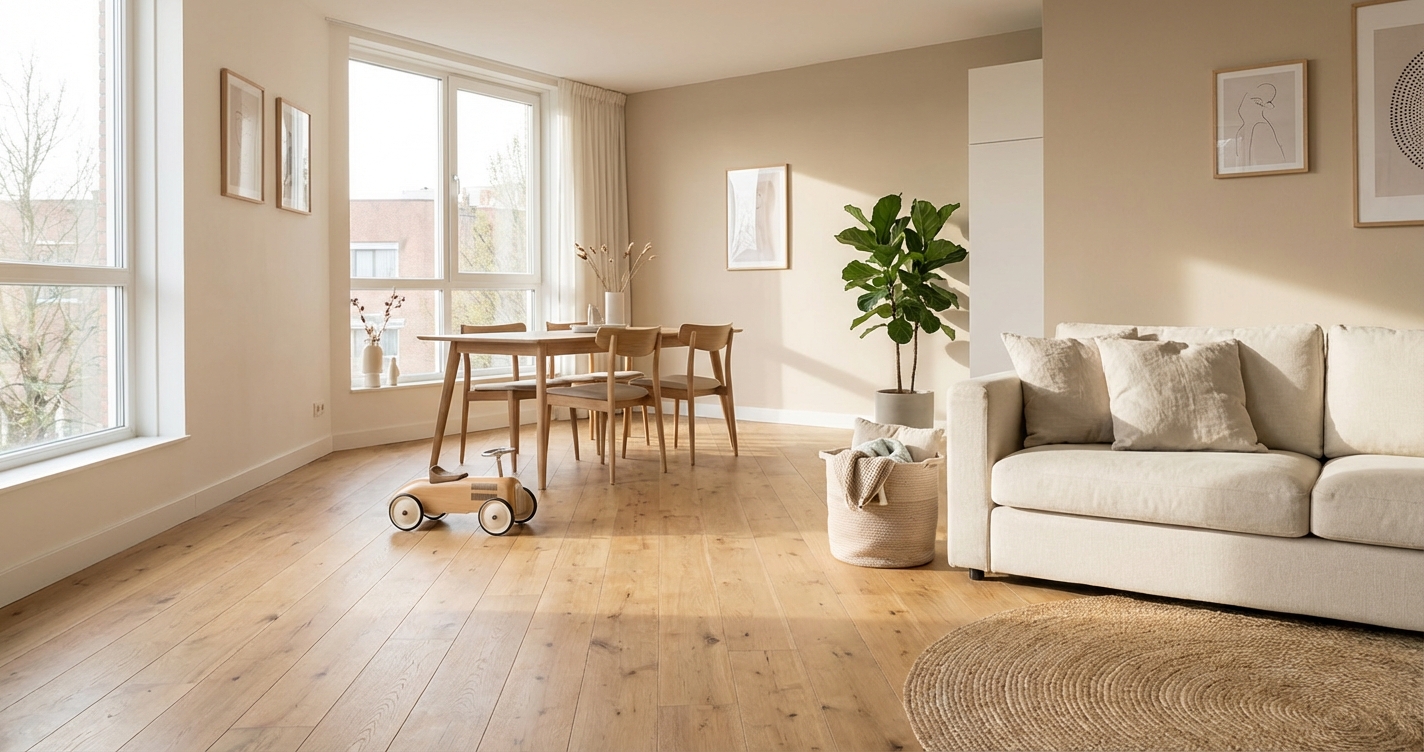 Kinderen in huis: welke vloer kan tegen een stootje? - Domoba.nl
