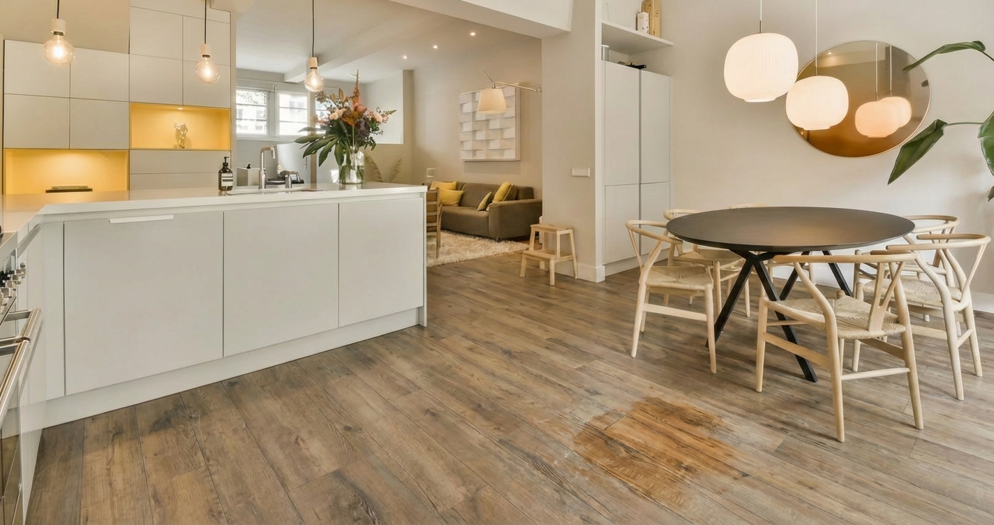 Krassen in een houten vloer: lokaal bijwerken of schuren? - Domoba.nl