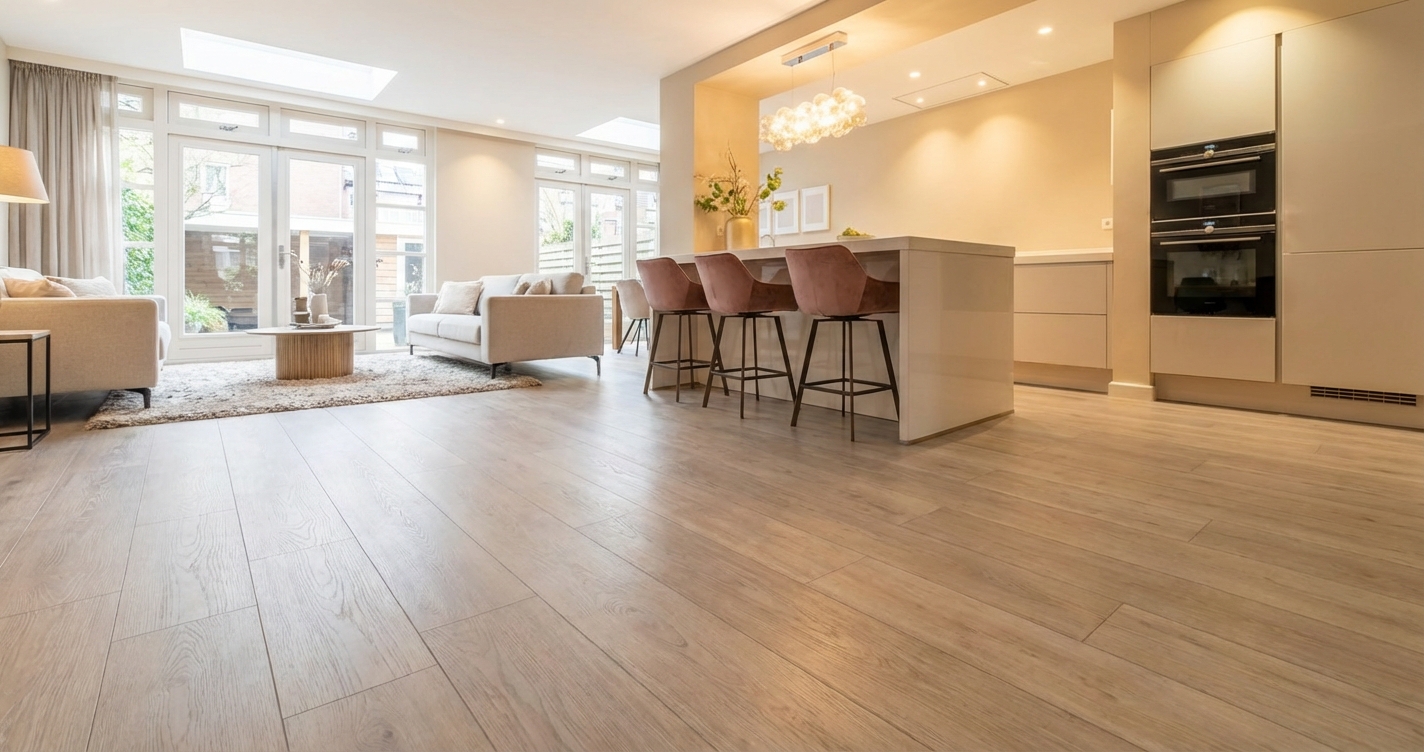 Matte of glanzende vloer: wat doet het met je interieur? - Domoba.nl